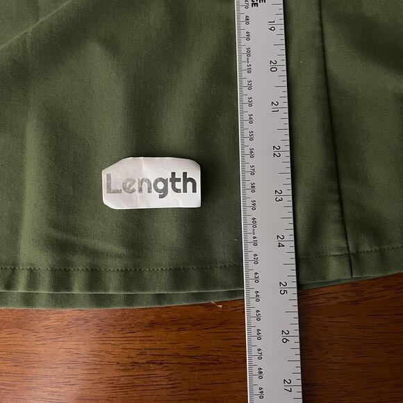 FIGS Women’s L Dark Olive Bristol Slim Henley Scrub Top Modern Medical Work RN - Picture 11 of 12